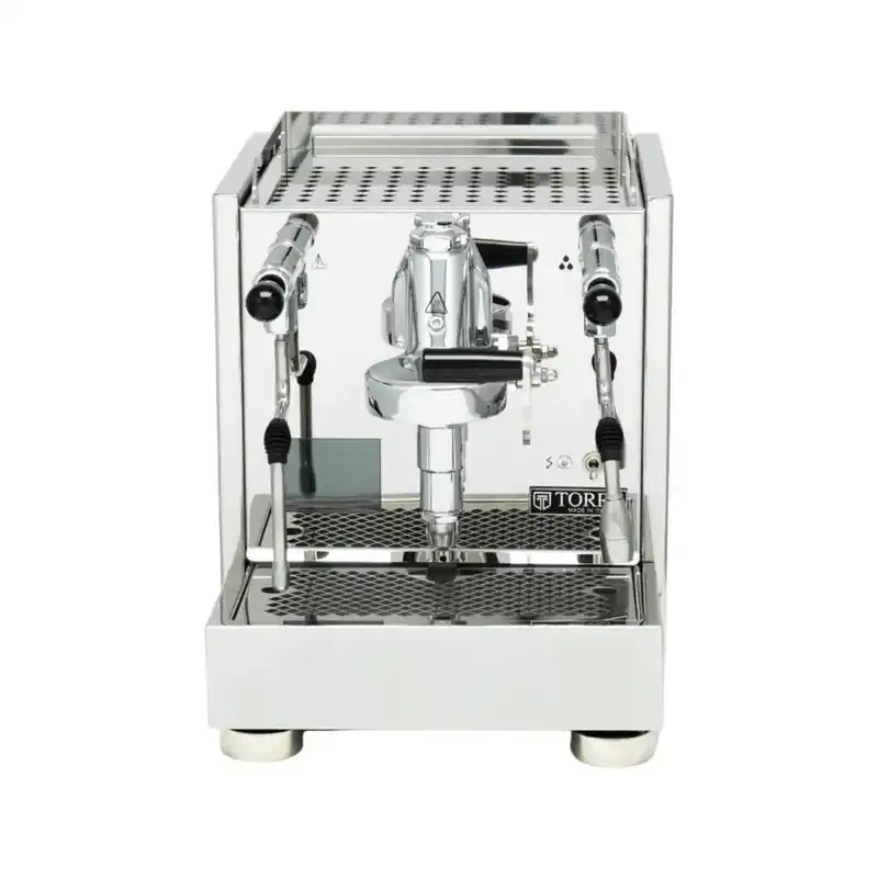 Betaalbaar Torre Peppina RVS espressomachine - Kunststof handgrepen