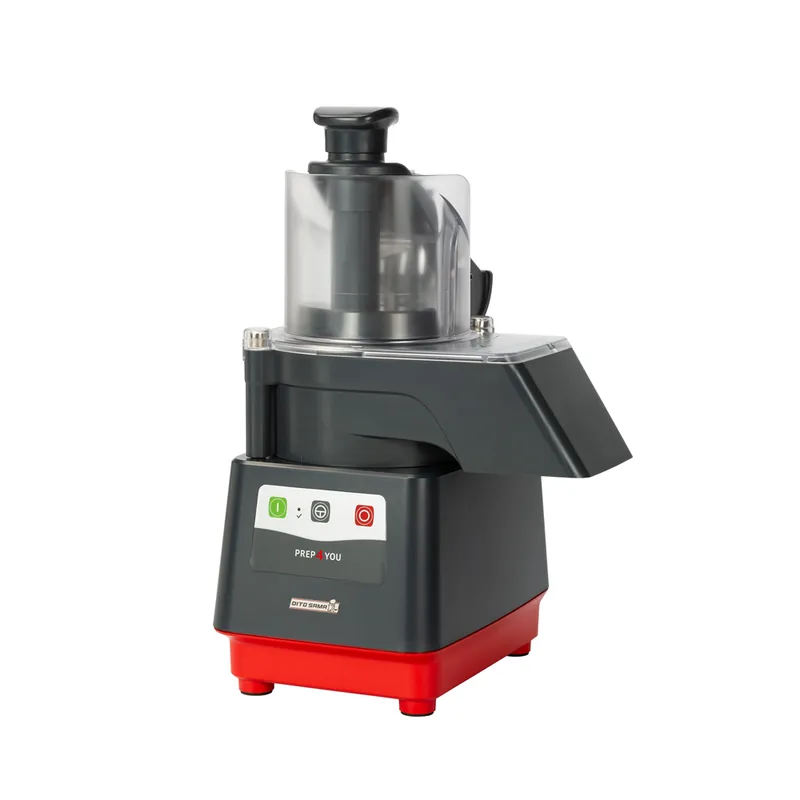 Dagaanbieding 1500 rpm groentesnijder met 3 schijven inbegrepen (2 en 5 mm snijmachines, 3 mm rasp)