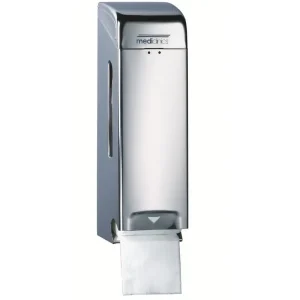 Toiletrolhouder 3 rols RVS hoogglans Flitsaanbieding