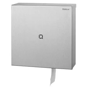 Superprijs Jumboroldispenser toiletpapier maxi - RVS