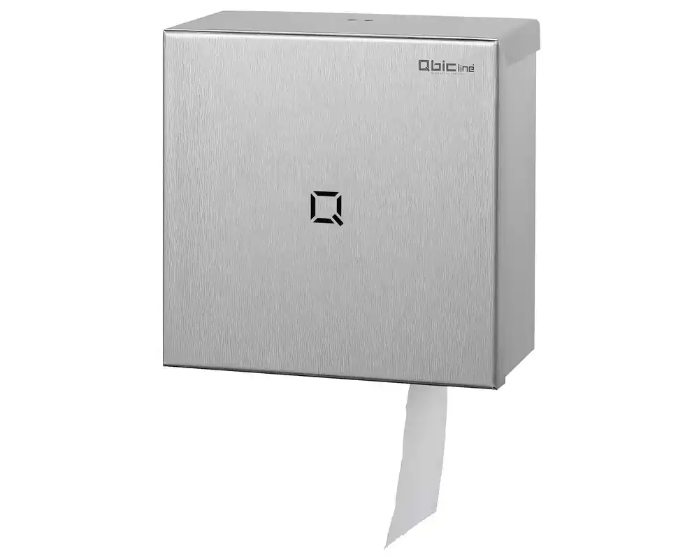 Jumboroldispenser toiletpapier mini - RVS Uitverkoop