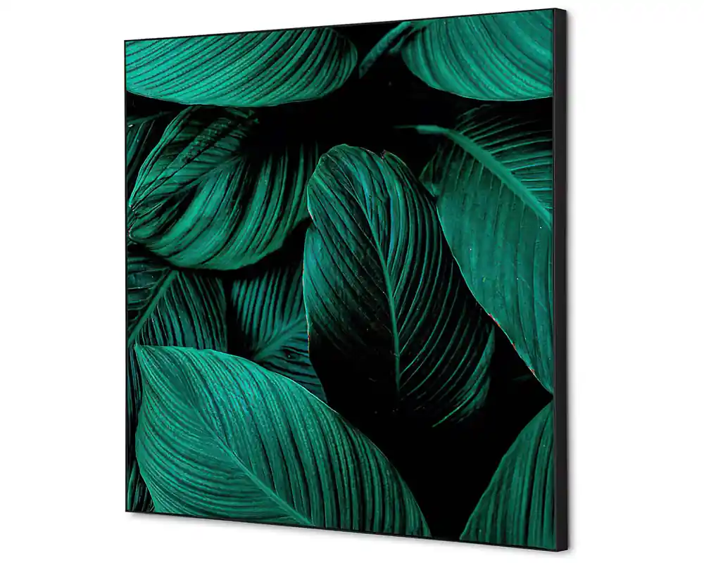 Veilige Betaling Wanddecoratie botanische bladeren groen - 400x400mm