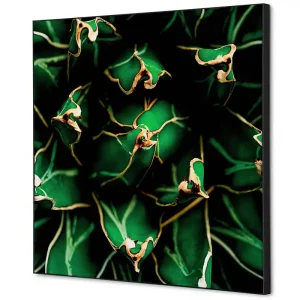 Wanddecoratie cactus groen - 400x400mm Koopje