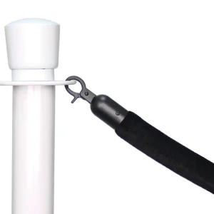Fluweel Afzetkoord - 150cm - Zwart Laatste Versie