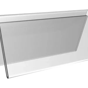 Kaarthouder V-standaard - Acryl - 100x210mm Koopje