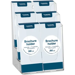 Folderbakje 6x 1/3A4 Superprijs