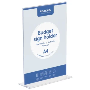 Kaarthouder Budget - T-standaard A4 Dagaanbieding