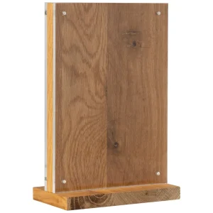 Must-Have Luxe menukaarthouder A5 - Eikenhout