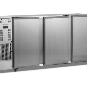 Speciale Aanbieding Flessenkoeling 3-deurs Marecos - RVS - 2065x565x(h)890mm