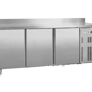 Uitverkoop Marecos Softline koelwerkbank - 3 deurs+spatrand - 2000x700x(h)850mm