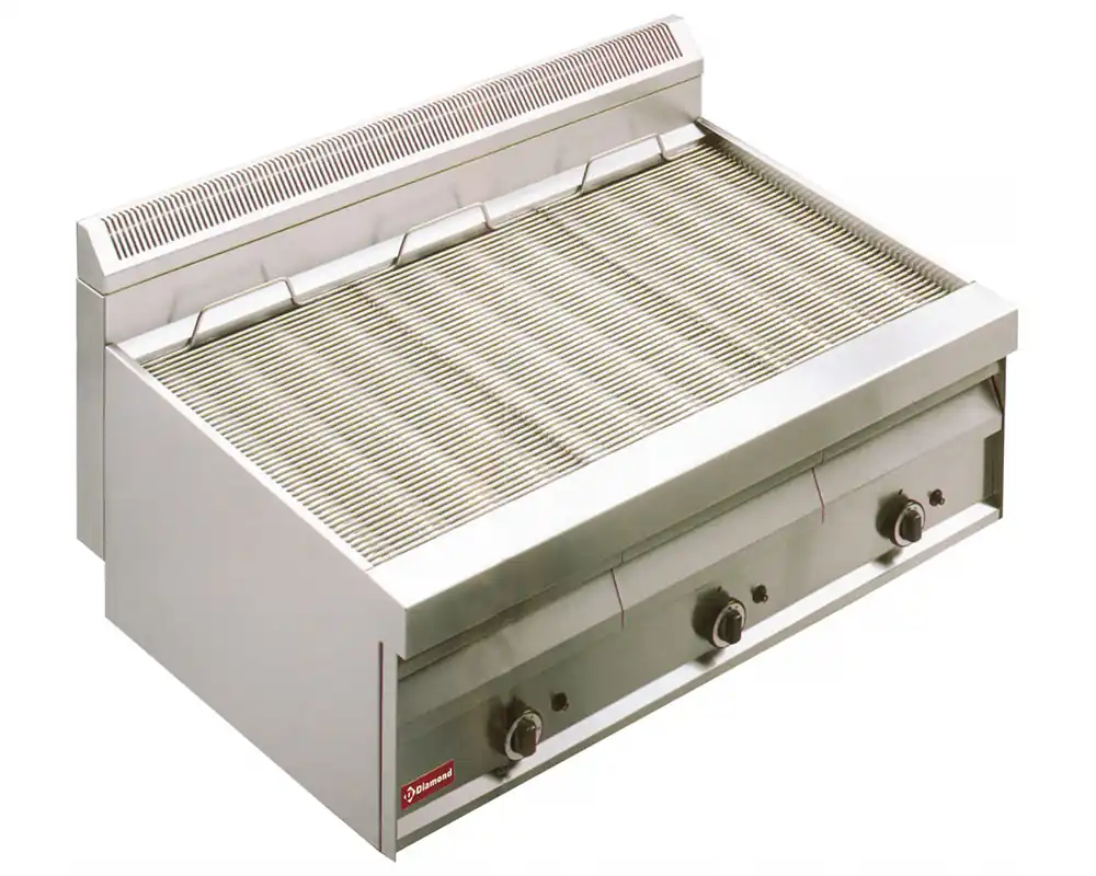Aanbieding Stoomgrill gas tafelmodel - 1195x700x(h)610mm