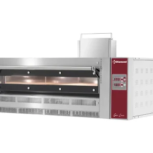 Populair Pizzaoven gas - 6 pizza's Ø350mm