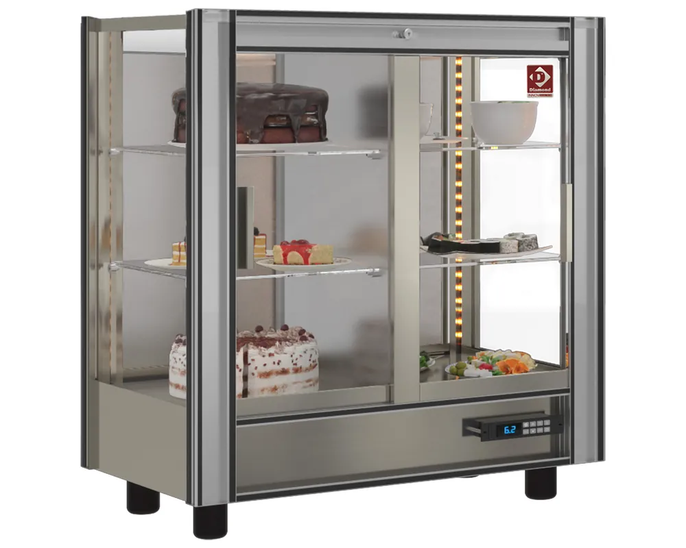 Shop Nu Gekoelde vitrine 216L