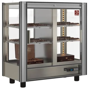 Nieuw Gekoelde doorgeef chocolade vitrine 216L