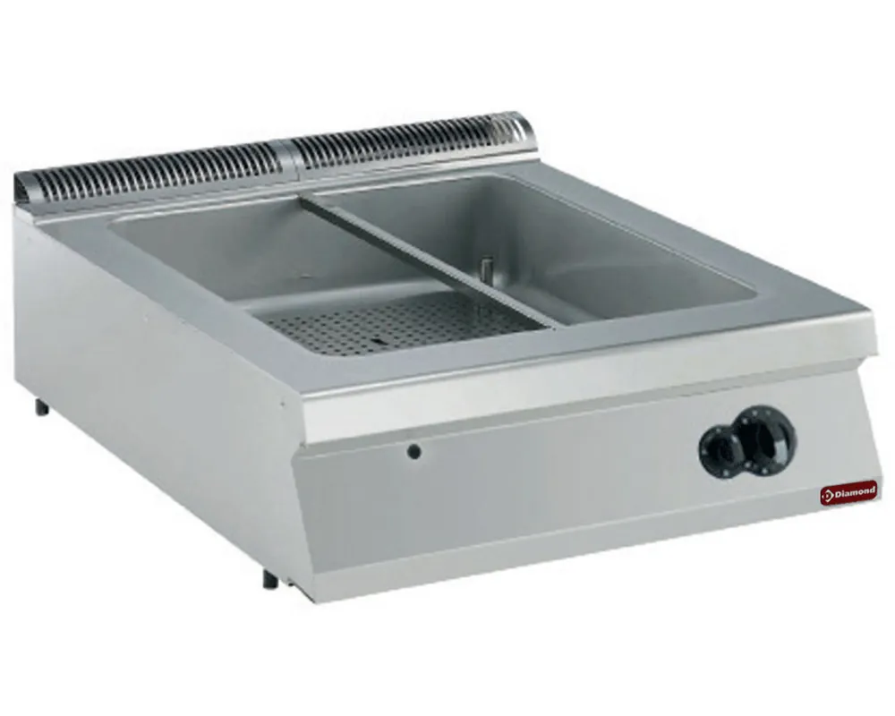 Premium Bain Marie op gas - 8x 1/3GN