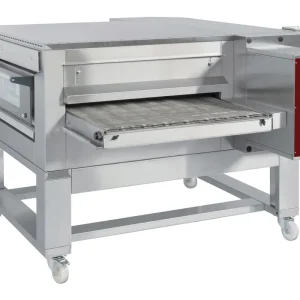 Gas tunnel-oven breedte 800mm Op = Op