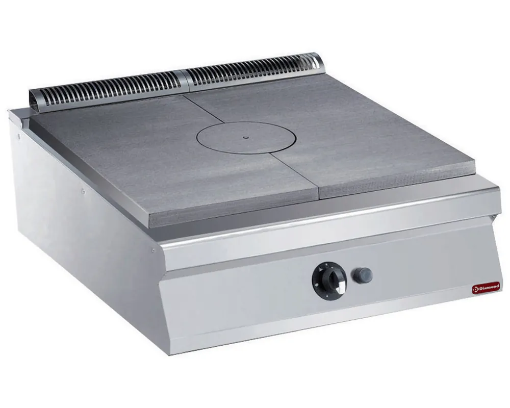Laatste Kans Doorkookplaat op gas - 800x900x(h)320mm