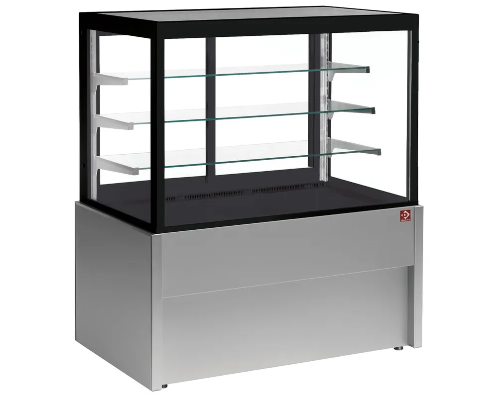 Express Levering Gekoelde vitrine 4 niveaus - 1500x780x(h)1380mm