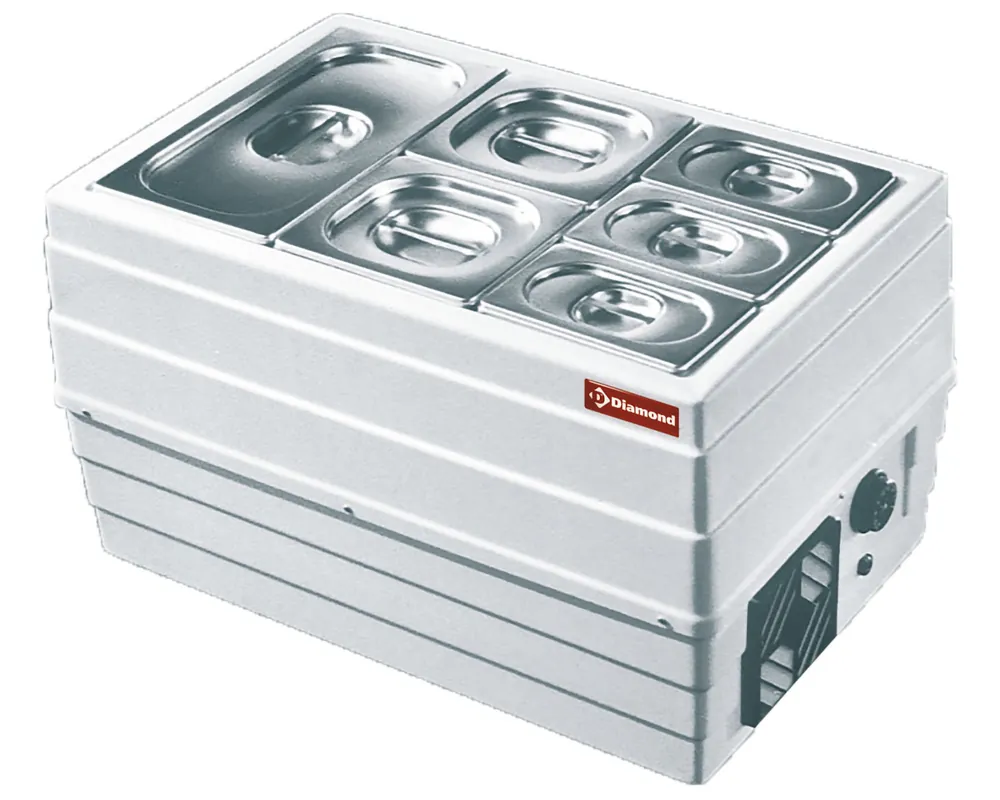 Beperkt Aanbod Gekoelde struktuur GN 1/1 h150 mm - 400x600x(h)350mm