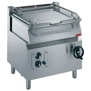 Kantelbare gasbraadpan RVS kuip 60L - 800x730x(h)920mm Tijdelijk Beschikbaar