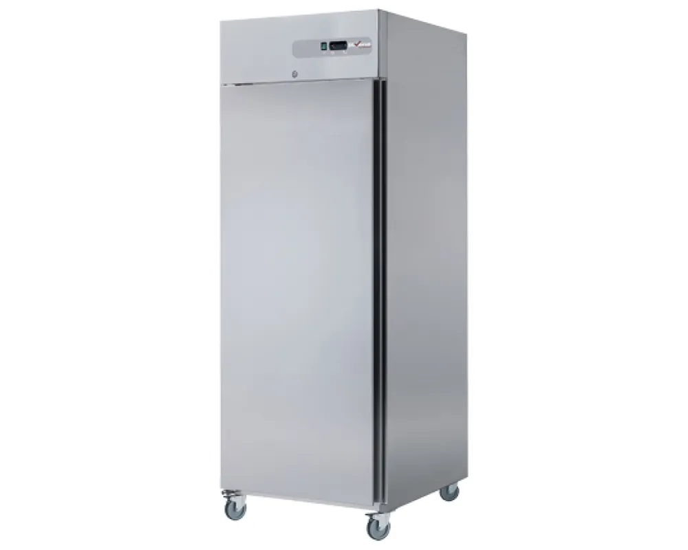 Koelkast geventileerd 600 liter 1 deur GN2/1, op wielen, 2 met remmen - 700x823x(h)2045mm Bestseller