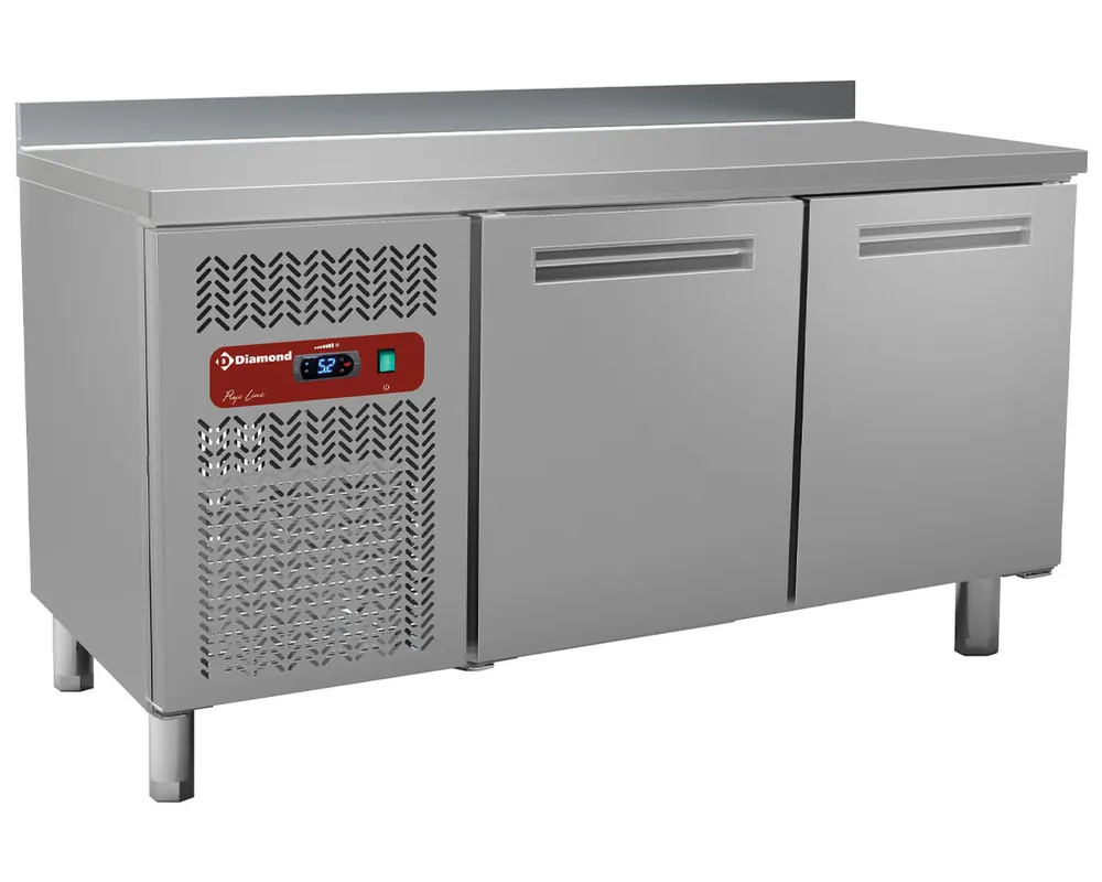 Koelwerkbank geventileerd 2 deurs - 1500x600x900mm Favoriet