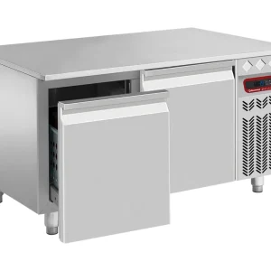 Vriesonderstel, 2 laden GN 1/1-h 200mm - 1200x700x(h)570/610mm Beperkte Voorraad