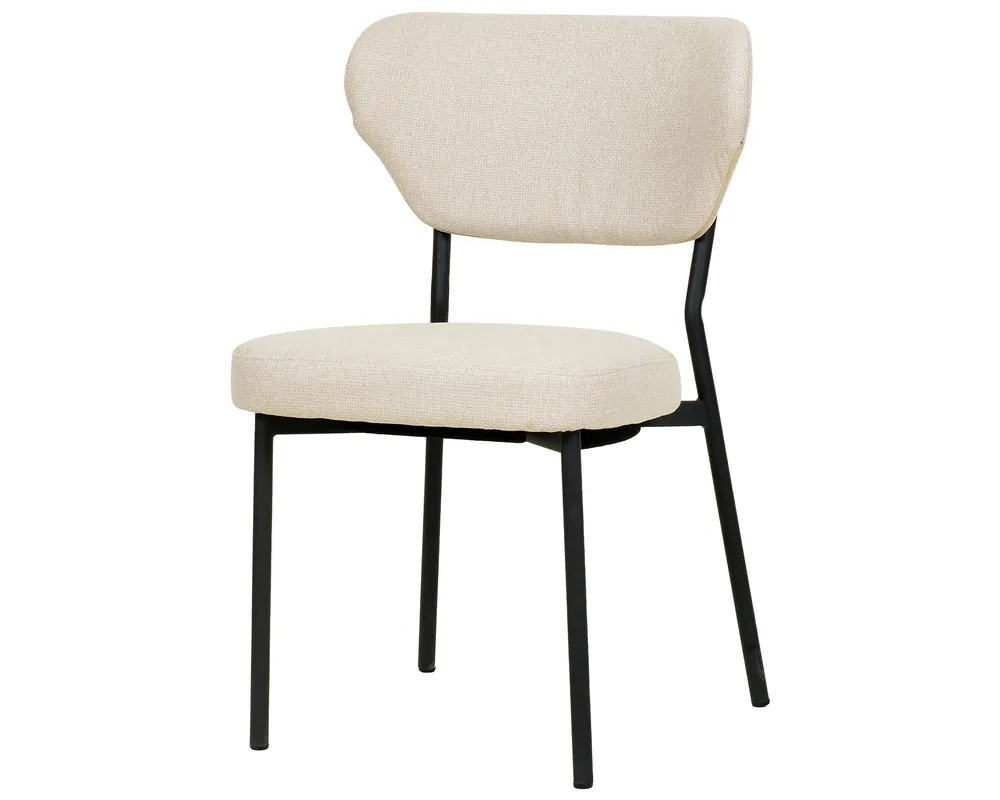 Hoge Kwaliteit Duko stapelbare stoel - Beige