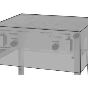 Nu Kopen Afdekhoes voor grill - 300x450x(h)150mm