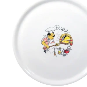 Pizzabord Traditional - ø310x(h)17mm - 6 stuks Nieuw