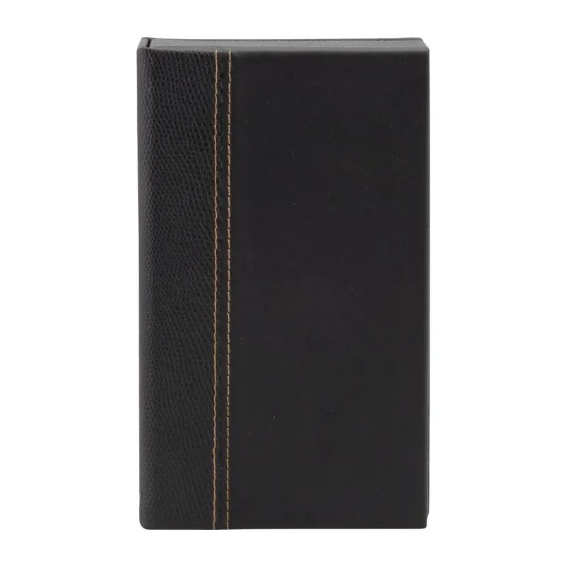 Securit trendy rekeningpresentator in leerstijl zwart Koop Online