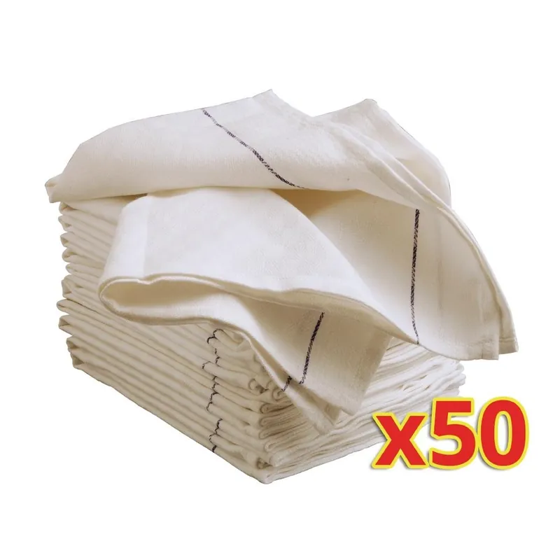 Vogue katoenen wachtdoekjes in bulk kopen (50 stuks) Weekendaanbieding