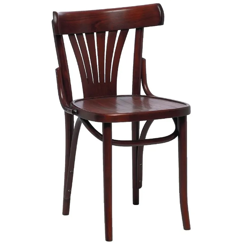 Premium Fameg Bentwood stoelen walnoot (2 stuks)