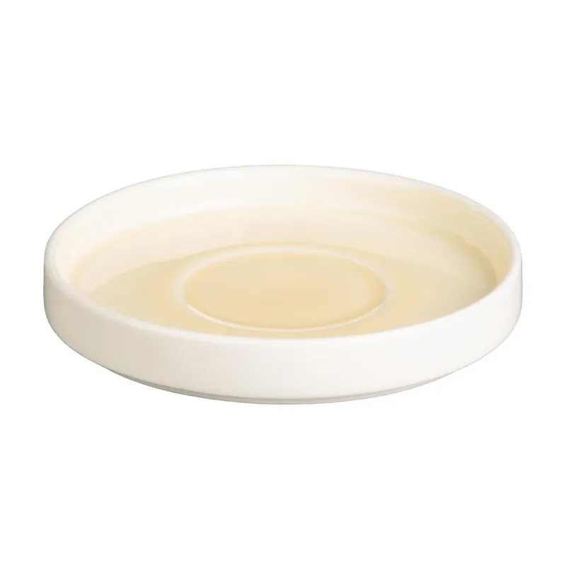 Weekendaanbieding Olympia Fondant schotels lemon geel 135mm voor CU424 (6 stuks)