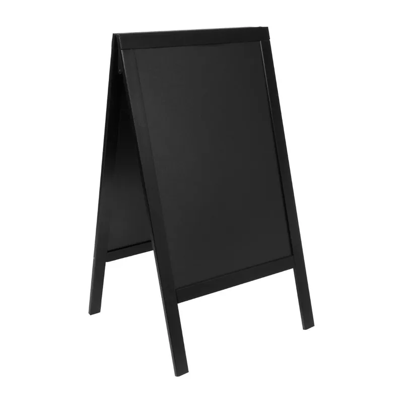 Securit Black Woody groot stoepkrijt bord Laatste Versie