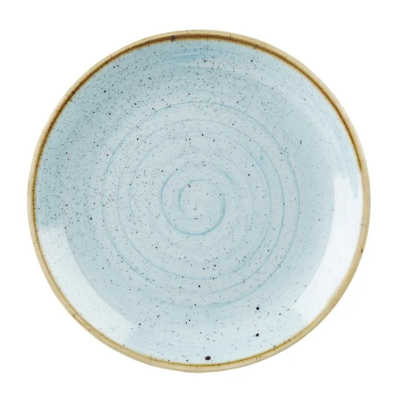 Churchill Stonecast ronde borden 26cm blauw (12 stuks) Speciale Aanbieding