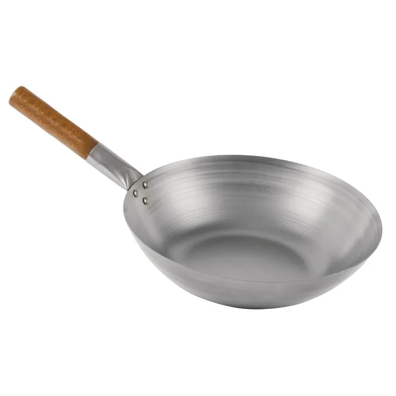 Rechtstreeks Van De Fabrikant London Wok wok met platte bodem 33cm