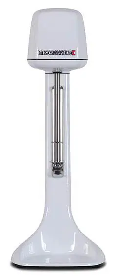 Milkshake mixer Roband - RVS beker 710ml - 2 snelheden - Wit Meest Verkocht