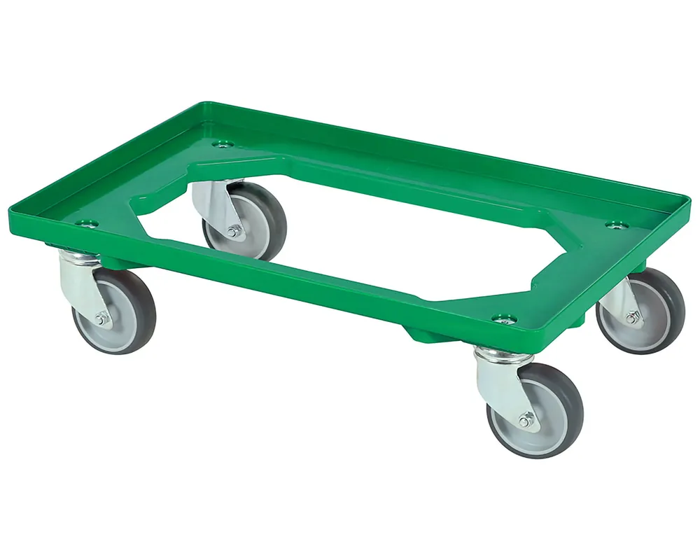 Transport trolley 600x400mm - Groen Gereduceerde Prijs