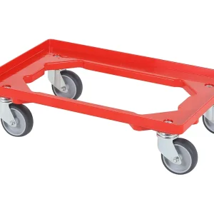 Beperkt Aanbod Transport trolley 600x400mm - Rood