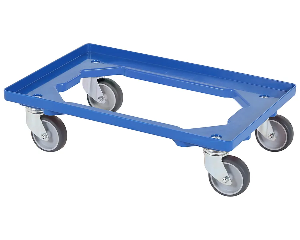 Transport trolley 600x400mm - Blauw Nieuw