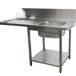Betrouwbaar SARO aanvoertafel voor vaatwasser rechts, 1 bak,1600 mm