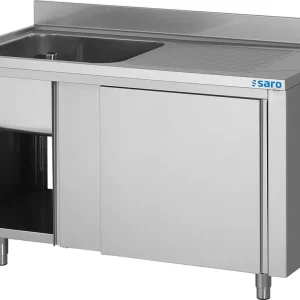 Gecertificeerd SARO Spoelbakkasten met schuifdeuren 1400