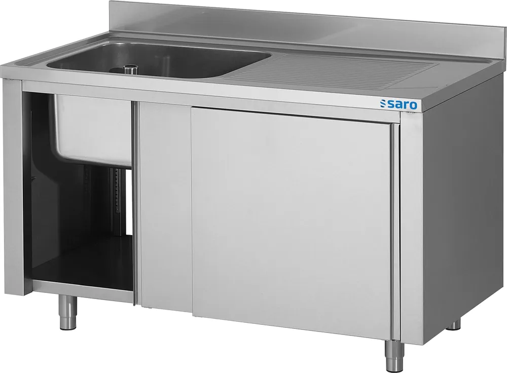 Gecertificeerd SARO Spoelbakkasten met schuifdeuren 1400