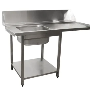 Lage Prijs SARO aanvoertafel voor vaatwasser links, 1 bak, 1600 mm