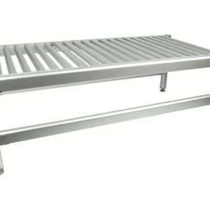 Koop Vandaag Platform met aluminium rooster - 886x475x(h)300mm