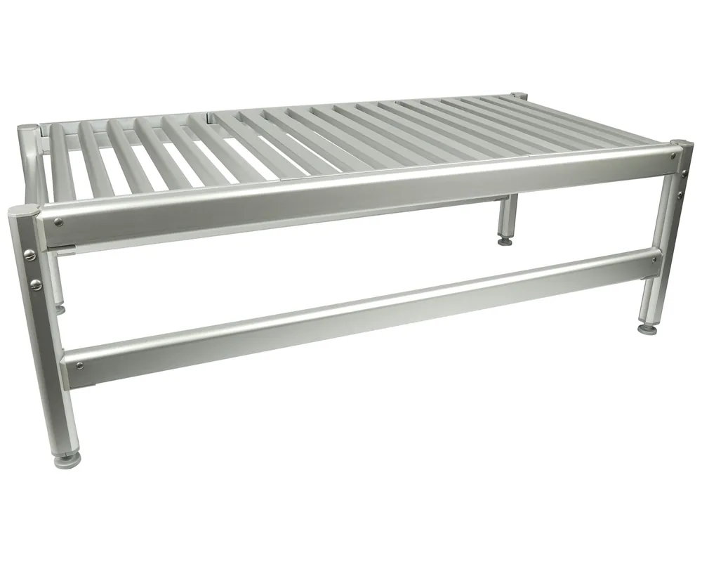 Koop Vandaag Platform met aluminium rooster - 886x475x(h)300mm