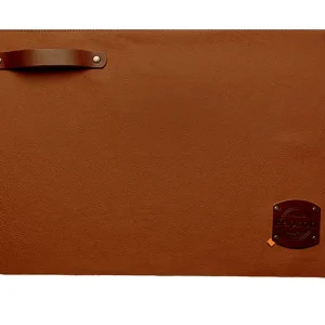 Lage Prijs Leren sloof kort - Heupbanden - Cognac