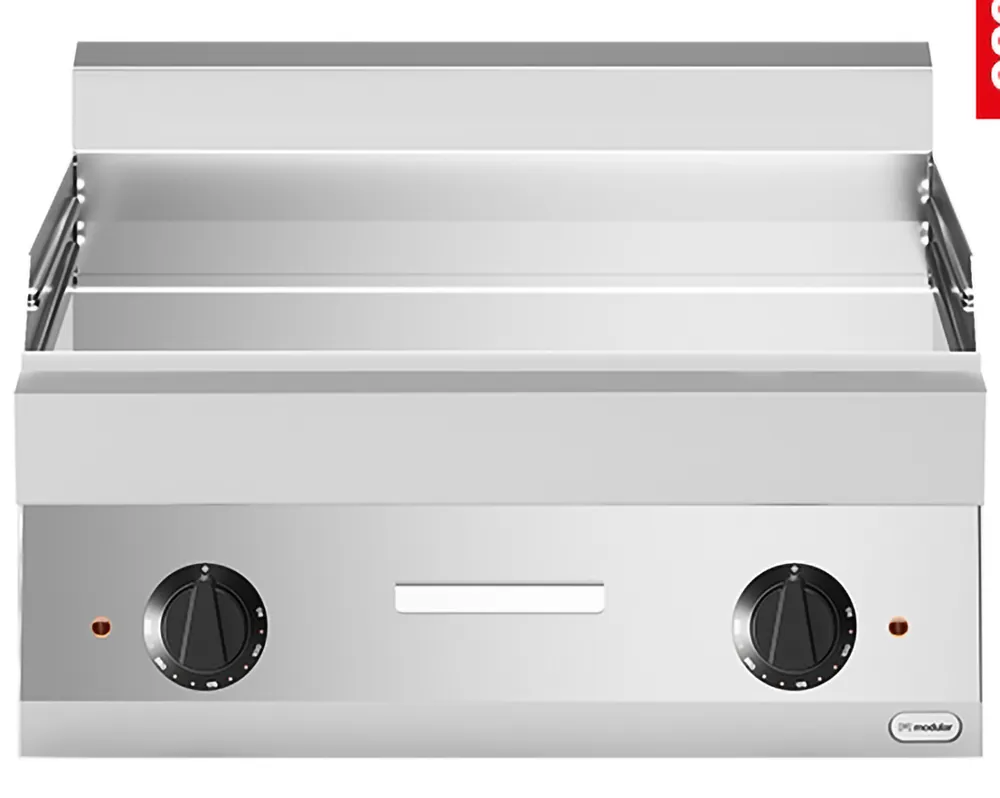 Modular bakplaat glad - Elektrisch 400V - 65x70cm Populair