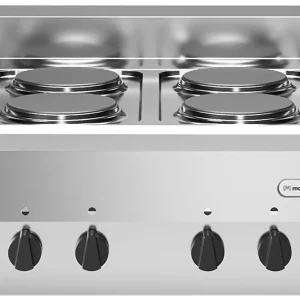 Kookplaat 4-zones - Modular - Elektrisch 400V - 60x60cm Bestel Nu
